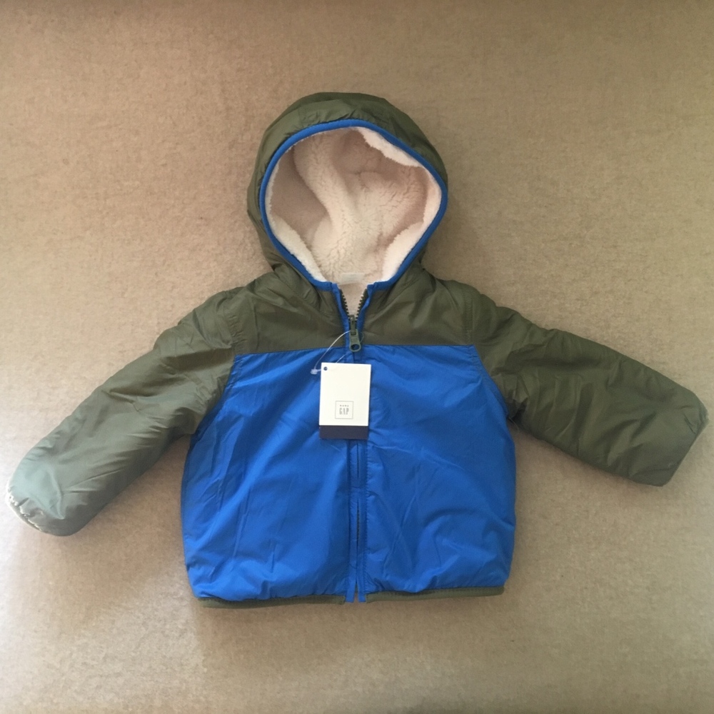 Gap Baby reversible hoody jacket
